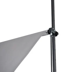 SVITA Klemmmarkise 300x120cm 280g/m² Balkonmarkise Sonnenschutz Markise Hellgrau Grau -Garten- & Gewächshäuser Geschäft 2f5d989edaec95521dcfa4d49374b55b