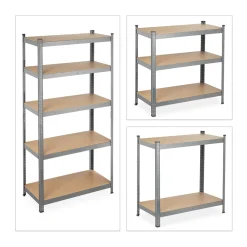 Relaxdays Schwerlastregal 180x90x45 Grau 13 Relaxdays Schwerlastregal 180x90x45 Grau -Garten- & Gewächshäuser Geschäft 2f7af5c13d1566a1be16e153b18f836b