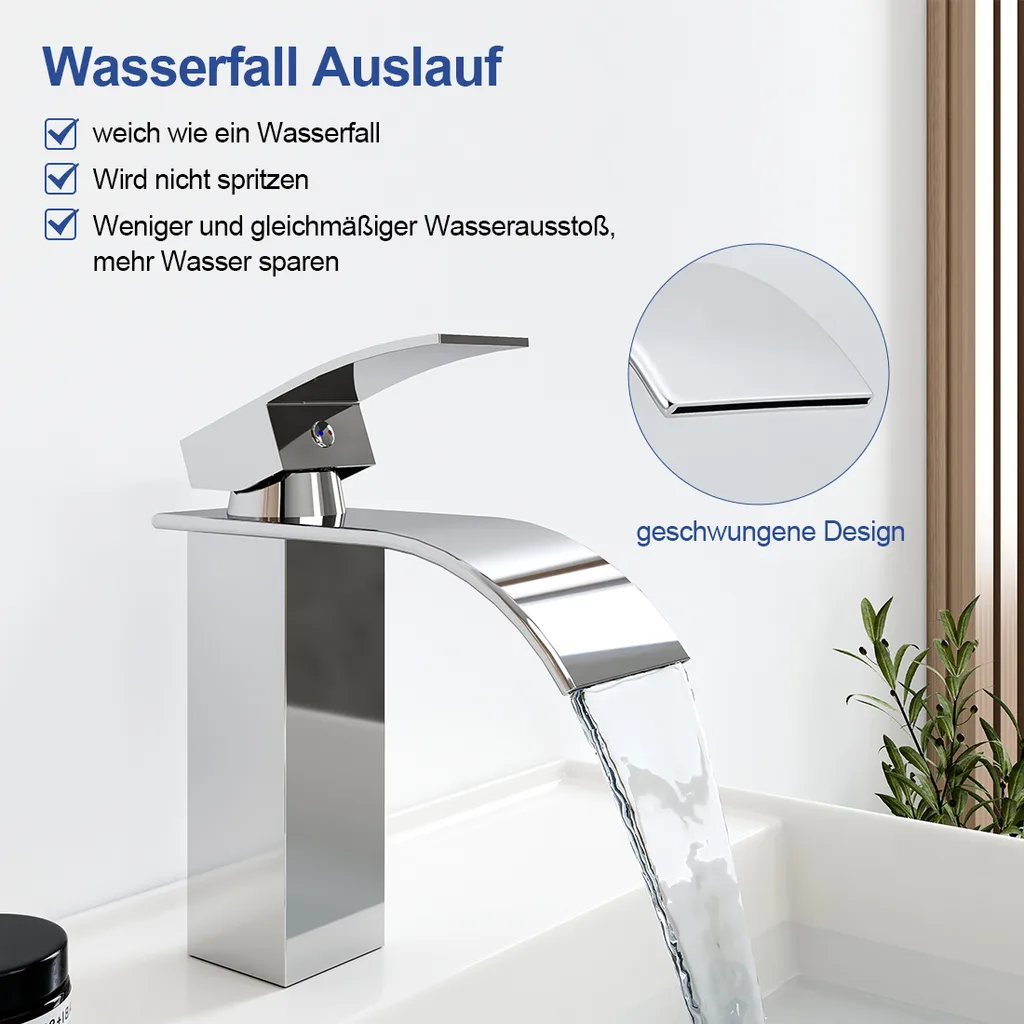 Meykoers Wasserhahn Armatur Für Bad Wasserhahn Bad Standventil Chrom Wasserhahn Einhebelmischer Badarmaturen(Mit Warm- Und Kaltwasserleitungen) 6 Meykoers Wasserhahn Armatur Für Bad Wasserhahn Bad Standventil Chrom Wasserhahn Einhebelmischer Badarmaturen(Mit Warm- Und Kaltwasserleitungen) – Bild 6