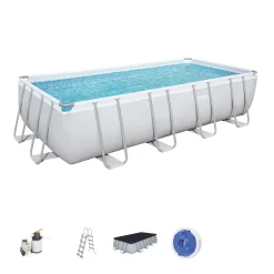 Bestway Power Steel™ Frame Pool Komplett-Set, Eckig 549x274x122 Cm 56466 -Garten- & Gewächshäuser Geschäft 2fd1ac9b75b351ae35ab2b22a4201165