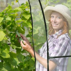 Relaxdays Begehbares Tomatengewächshaus Mit Folie 11 Relaxdays Begehbares Tomatengewächshaus Mit Folie -Garten- & Gewächshäuser Geschäft 2ffe4da4070c801b67cfba5c25f633db