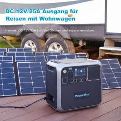 BLUETTI Powerstation Notstromaggregat AC200P LiFePo4 Batterie 230V 2000W 2000Wh Solar Generator 4800W Gipfel 700W Solar Stromgenerator -Garten- & Gewächshäuser Geschäft 30278e4fa1cfde353897db5d7bb21e42