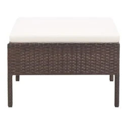 VIDAXL 3-tlg. Garten-Lounge-Set Mit Auflagen Poly Rattan Braun -Garten- & Gewächshäuser Geschäft 30c8fb2820ef3b3e33206346222df52b