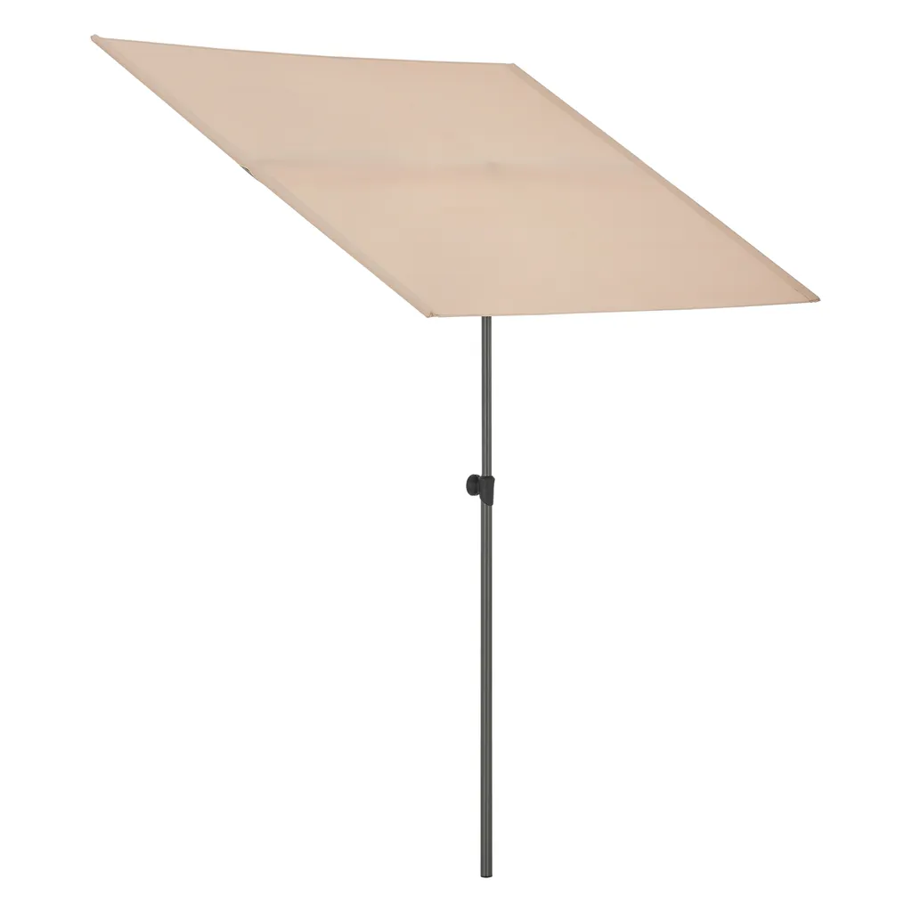 Pro-Tec Balkonblende Carsoli 180 X 130 Cm Gartenschirm 360° Drehbar Sonnenschirm UV 50+ Wasserfest Balkonschirm Rechteckig Sandfarben 5 Pro-Tec Balkonblende Carsoli 180 X 130 Cm Gartenschirm 360° Drehbar Sonnenschirm UV 50+ Wasserfest Balkonschirm Rechteckig Sandfarben – Bild 5