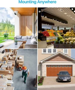 ZOSI C225 4K PoE Überwachungskamera Set, 16X 8MP IP Outdoor Kamera Mit 2-Wege-Audio Und 16CH 4TB NVR, Spotlight Alarm, Farbnachtsicht -Garten- & Gewächshäuser Geschäft 30d2581abef6c9318e6262a5892b6866