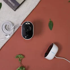 Reolink Lumus 1080P WLAN IP Überwachungskamera Außen Mit Spotlight, IR-Nachtsicht, Sirene Alarm, 2-Wege-Audio, PIR Bewegungserkennung, 128 Micro SD-Kartenslot, Cloudspeicherung, Weiß