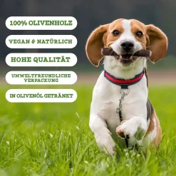 Cozy Casa Olivenholz-Kaustab Für Hunde | Holz Hundespielzeug Kauwurzel Kauknochen Vegan - L -Garten- & Gewächshäuser Geschäft 312e92a650bde64b5efa6e3eedf57b3f