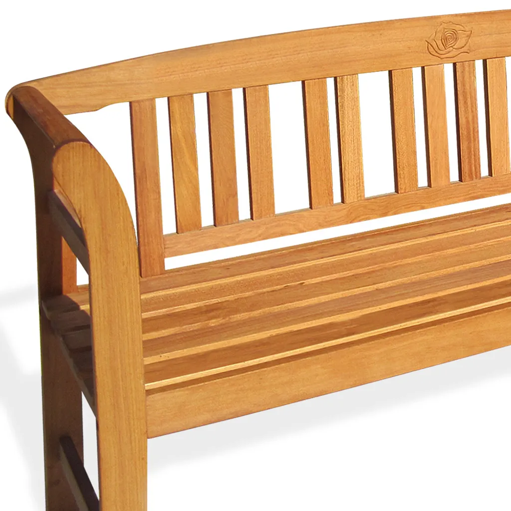 Deuba Casaria Gartenbank Rose Wetterfest 3-Sitzer Eukalyptus Holz FSC®-zertifiziert 320kg Belastbar158x43x82cm Balkon Terrassen Bank Holzbank 3 Deuba Casaria Gartenbank Rose Wetterfest 3-Sitzer Eukalyptus Holz FSC®-zertifiziert 320kg Belastbar158x43x82cm Balkon Terrassen Bank Holzbank – Bild 3