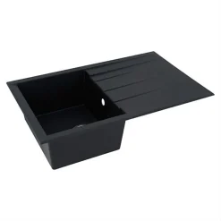 Respekta Mineralite Einbauspüle Houston 80x50 Cm - Schwarz -Garten- & Gewächshäuser Geschäft 3165e92e6760ebbe3e7c691c2aeb4603