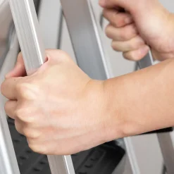 DURHAND Klapptritt Stehleiter Mit 4 Stufen Rutschfest Rostfrei Leiter Gerüstbock Mit Werkzeugablage Handlauf Bis 150 Kg Belastbar Inkl. Anti-Rutsch-Füße Alu 45,5 X 82 X 145 Cm 17 DURHAND Klapptritt Stehleiter Mit 4 Stufen Rutschfest Rostfrei Leiter Gerüstbock Mit Werkzeugablage Handlauf Bis 150 Kg Belastbar Inkl. Anti-Rutsch-Füße Alu 45,5 X 82 X 145 Cm -Garten- & Gewächshäuser Geschäft 31ae826a1977691cd68ca8820ee54b9b