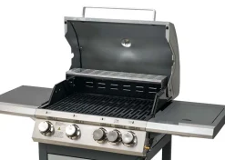 Tepro-Gasgrill - "Rockland" 4 Edelstahl-Brenner; 3169 -Garten- & Gewächshäuser Geschäft 31db3599808db82b739fb9ab4fd99689