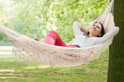 Di Volio Brasilianische Premium Hängematte BARI Mit Fransen Im Boho-Look - Hängeliege Für Zwei Personen 200 X 150 Cm (weiß) 7 Di Volio Brasilianische Premium Hängematte BARI Mit Fransen Im Boho-Look - Hängeliege Für Zwei Personen 200 X 150 Cm (weiß) -Garten- & Gewächshäuser Geschäft 31e4c66b1d2ce4d59ed39f3f1d34c245