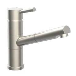 Schütte SCHÜTTE Küchenarmatur UNICORN Mit Geschirrbrause, Wasserhahn Küche Ausziehbar, Mischbatterie Küche, Edelstahloptik -Garten- & Gewächshäuser Geschäft 3213f28857344218b5ea1746ca20ac58