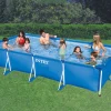 INTEX Frame Pool - Set Family 450 X 220 X 84 Cm, Farbe: Blau; 128273NP