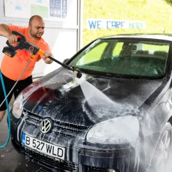 Lospitch Akku Hochdruckreiniger Für Auto 20V Schlauch Hochdruckpistole Kabellos Druckreiniger Spritzpistole Mit 5M Flächenreiniger -Garten- & Gewächshäuser Geschäft 323e6f5922fb3923c9ef65b21927e972