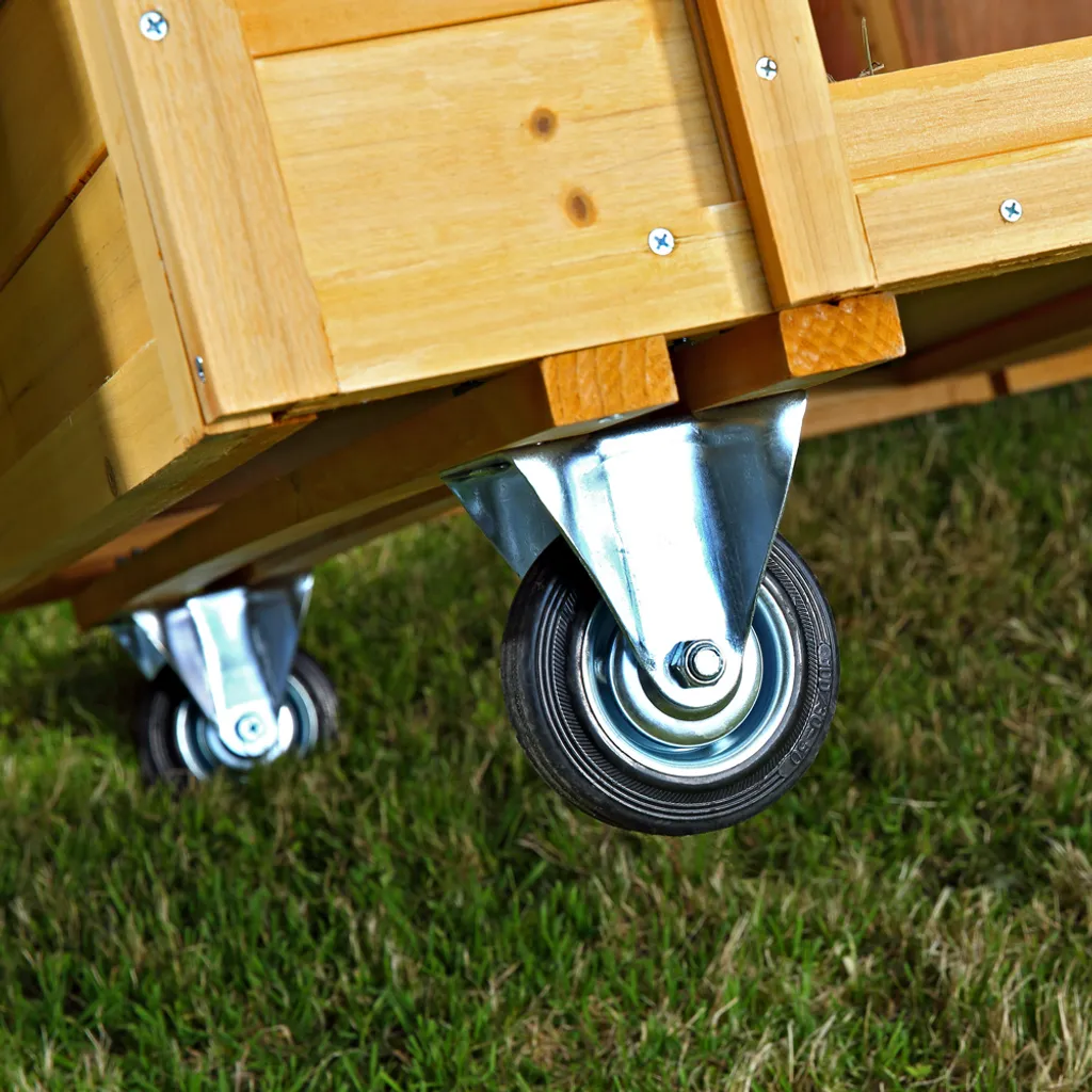 Mucola 214 CM Hühnerstall Hühnerhaus Kaninchenkäfig Hasenstall Hühner Kaninchenstall 2 Mucola 214 CM Hühnerstall Hühnerhaus Kaninchenkäfig Hasenstall Hühner Kaninchenstall – Bild 2