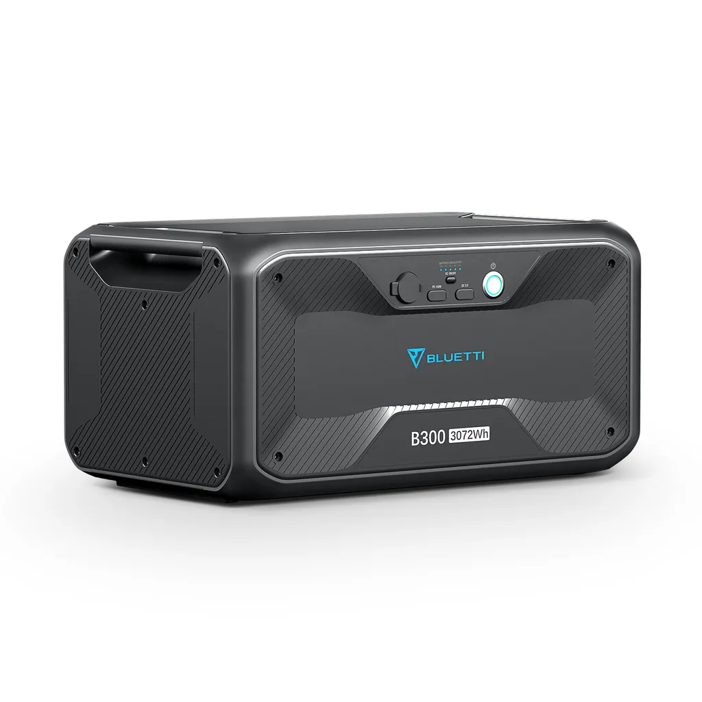BLUETTI B300 3072Wh Erweiterungsakku Für Solarspeicher AC300/AC200MAX/AC200P, Expand AC300 Mit 4 Zusätzlichen Batterien, Tragbare Power Station Mit 100W USB-C & DC 12V Notstrom-Backup Für Reise Camping Emergency 1 BLUETTI B300 3072Wh Erweiterungsakku Für Solarspeicher AC300/AC200MAX/AC200P, Expand AC300 Mit 4 Zusätzlichen Batterien, Tragbare Power Station Mit 100W USB-C & DC 12V Notstrom-Backup Für Reise Camping Emergency