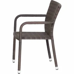 Siena Garden Gartensessel / Stapelsessel Minas Polyrattan Alu Maron -Garten- & Gewächshäuser Geschäft 32c4a96b8cd805b140b7170e5128775b