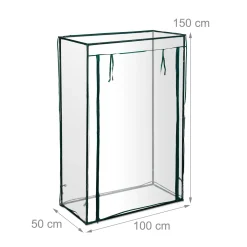 Relaxdays 2 X Tomatengewächshaus PVC -Garten- & Gewächshäuser Geschäft 32f0308a095ad68a75829115f760d61e