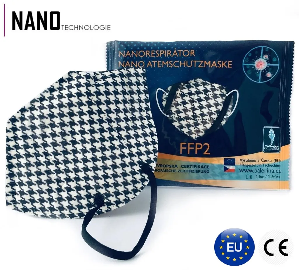 Balerina-Czech S.r.o. Tschechischer FFP2 Nano-Respirator - Palästina (Nr.100) 2 Balerina-Czech S.r.o. Tschechischer FFP2 Nano-Respirator - Palästina (Nr.100) – Bild 2