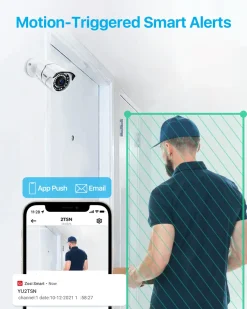 ZOSI 8CH 2K 5MP POE Überwachungskamea Set, 8X Netzwerk IP Kamera Überwachung Aussen Set Mit 2TB Festplatte, Bewegungserkennung, IR Nachtsicht 13 ZOSI 8CH 2K 5MP POE Überwachungskamea Set, 8X Netzwerk IP Kamera Überwachung Aussen Set Mit 2TB Festplatte, Bewegungserkennung, IR Nachtsicht -Garten- & Gewächshäuser Geschäft 334e7a3d3f5f71e1f9f12ce4611ffecb