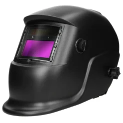 ECD Germany Automatik SchWeißhelm Mit 2 Sensoren - Größes Sichtfeld - UV/IR-Schutz - Variable Abdunklung: DIN 9-13 - Für Alle Gängigen SchWeißtechniken - Solar SchWeißmaske SchWeißschild SchWeißschirm