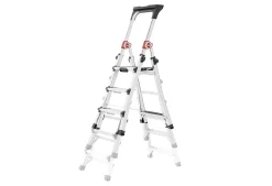 Hailo TL100 TopLine Alu Teleskop Stehleiter 5 Stufen -Garten- & Gewächshäuser Geschäft 33ab9694cad55b4041e8a23820396c9a