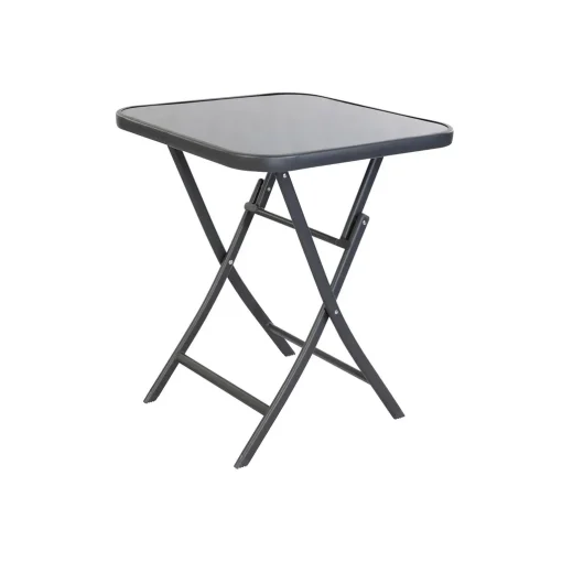Linder Exclusiv Klappbarer Bistrotisch Aus Metall Quadratisch Mit Glasplatte Maß: 70 X 70 X 70 Cm -Garten- & Gewächshäuser Geschäft 33b47633b6c9bd0ab47b9b2aefc93418