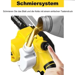 Imoumlive Akku-Mini-Kettensäge 6", 15.2cm Sägeblatt -Garten- & Gewächshäuser Geschäft 33ebf845e5cde0775448d9af42257c19