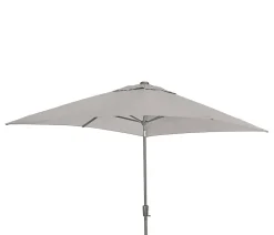 Dehner Sonnenschirm Samos, Ca. 300 X 265 X 200 Cm, Aluminium/Polyester, Braun