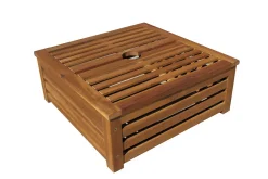 Spetebo Schirmständer Verkleidung TAYLOR Aus Akazie Geölt