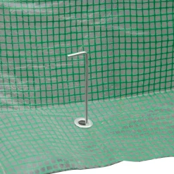 Outsunny Gewächshaus Treibhaus Tomatenhaus Frühbeet Mit Tür Und Fenster Zum Aufrollen PE Stahl Grün 240 X 180 X 240 Cm -Garten- & Gewächshäuser Geschäft 347044ed6eaf0321b4a6d2263224b97f