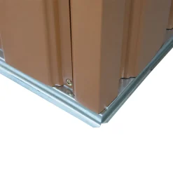 Outsunny Gerätehaus Mit Fundament Geräteschuppen Gartenhaus Garten Schuppen Metall Braun 213 X 130 X 185 Cm 8 Outsunny Gerätehaus Mit Fundament Geräteschuppen Gartenhaus Garten Schuppen Metall Braun 213 X 130 X 185 Cm -Garten- & Gewächshäuser Geschäft 3471f7a8d2436d9c928d7d50faadbaaa