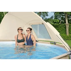 Bestway Power Steel™ Frame Pool Komplett-Set, Rund, 396x107cm, 5614V -Garten- & Gewächshäuser Geschäft 34b08b1d48407b4f43ccc25f27aa5f79 5