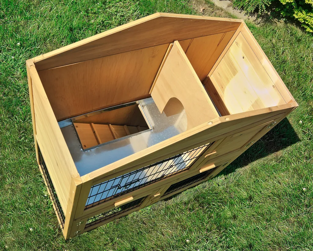 Merschbrock Trade Kaninchenstall, Hasenstall, XXL 5 Merschbrock Trade Kaninchenstall, Hasenstall, XXL – Bild 5