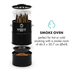 Klarstein Brooklyn-BBQ 4-in-1-Grillfass | Grill, Smoker SlowCooker & Feuerschale | Ø 42 Cm | Stahl | Pulverbeschichtet 8 Klarstein Brooklyn-BBQ 4-in-1-Grillfass | Grill, Smoker SlowCooker & Feuerschale | Ø 42 Cm | Stahl | Pulverbeschichtet -Garten- & Gewächshäuser Geschäft 34c13589ae4fba5fe23cede567c4afa4