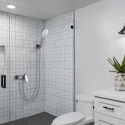 Lonheo Duscharmatur Brausebatterie Mit Brauseschlauch, Handbrause Mit 3 Funktionen, Und Brausehalter | Einhebel-Brausemischer-Duschset, Chrom -Garten- & Gewächshäuser Geschäft 3502e083b7af85f7a096fd501ca2d558