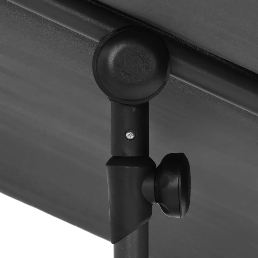 VidaXL Sonnenschirm Mit Aluminium-Mast 2x1,5 M Anthrazit 5 VidaXL Sonnenschirm Mit Aluminium-Mast 2x1,5 M Anthrazit – Bild 5