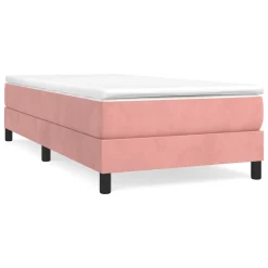 VidaXL Boxspringbett Rosa 90x200 Cm Samt