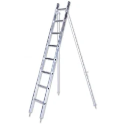 Iller-Leiter Iller Obstbaumleiter 3,30 AH, 1-teilig Mit Stützen Und 8 Sprossen