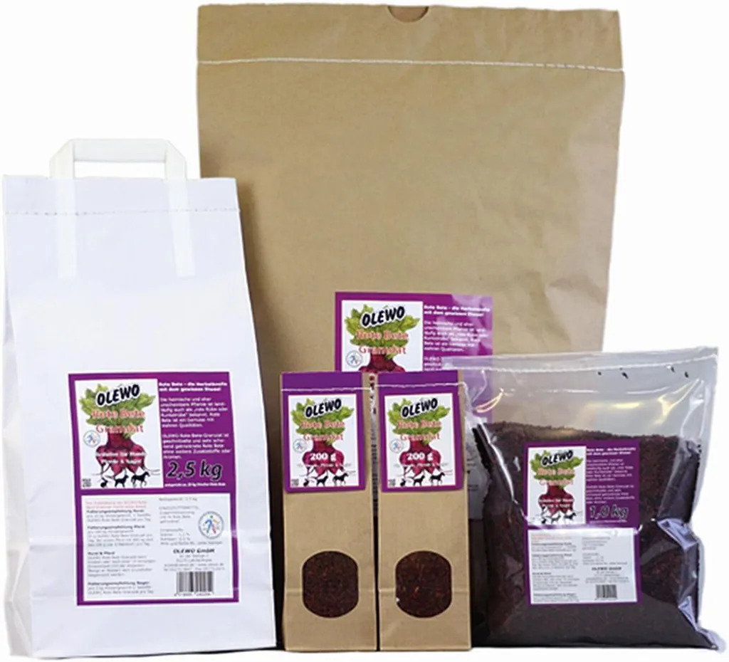 Olewo Rote Bete - Granulat 7.5kg 1 Olewo Rote Bete - Granulat 7.5kg
