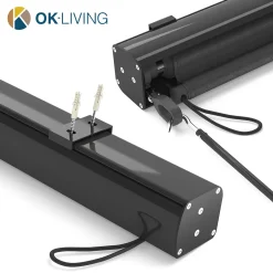 Oskar Kinderland OK-Living Senkrechtmarkise Sonnenschutzrollo Seitenmarkise Anthrazit 250x140 Cm -Garten- & Gewächshäuser Geschäft 35693f5c2b015b24f1f747a38790290a