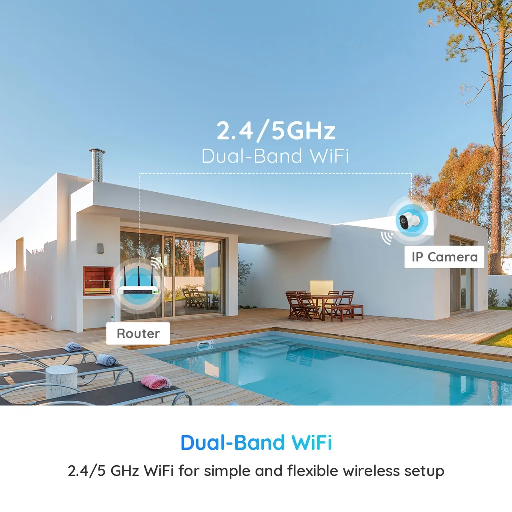 Reolink Kabellose Solar-/Akku WLAN IP-Überwachungskamera Outdoor Mit PIR-Bewegungsmelder, IR-Nachtsicht, 2-Wege-Audio, 1080P Argus Eco + 4MP Argus 3 Pro Mit Solarpanel--Bündel 13 Reolink Kabellose Solar-/Akku WLAN IP-Überwachungskamera Outdoor Mit PIR-Bewegungsmelder, IR-Nachtsicht, 2-Wege-Audio, 1080P Argus Eco + 4MP Argus 3 Pro Mit Solarpanel--Bündel – Bild 13