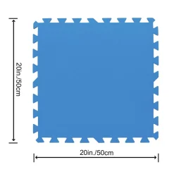 Bestway PE Poolmatten Schutzboden 9er Pack 50 X 50 Cm Blau -Garten- & Gewächshäuser Geschäft 35a43d95180bbd6174e35cb899fa1955