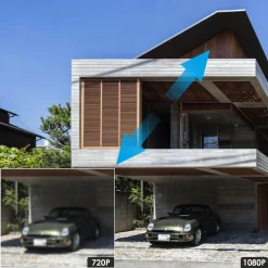 COOAU Überwachungskamera Außen Akku, Kabellose WLAN Kamera Outdoor Mit PIR-Sensor, Personen/Autoerkennung, 15m Nachtsicht, 2-Wege Audio, IP65, Schwarz -Garten- & Gewächshäuser Geschäft 36322a868b23d6b7e5d1ab0752e5a995 1