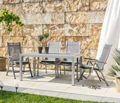 Dehner Klappsessel Chicago, Hochlehner, 109 X 63 X 68 Cm, Aluminium/Textilene, Grau 11 Dehner Klappsessel Chicago, Hochlehner, 109 X 63 X 68 Cm, Aluminium/Textilene, Grau -Garten- & Gewächshäuser Geschäft 363d296e5fbbe7c7fe87ec5a9fa4a0cb