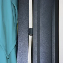 Mendler Gastronomie-Ampelschirm MCW-A96, 3x4m (Ø5m) Polyester Alu/Stahl 26kg Türkis Ohne Ständer, Drehbar -Garten- & Gewächshäuser Geschäft 36e27a24430c59075c62b571236fd123