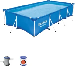 Bestway 56424 Rechteckig Aufstellpool Schwimmbad Steel Pro 400x211x81 CmGestalten: Rechteckig, Maße: 4 - 4,99 M, Filterpumpe: 58381 -Garten- & Gewächshäuser Geschäft 36ed545438d1e397dfc0b6fa906ce2d1