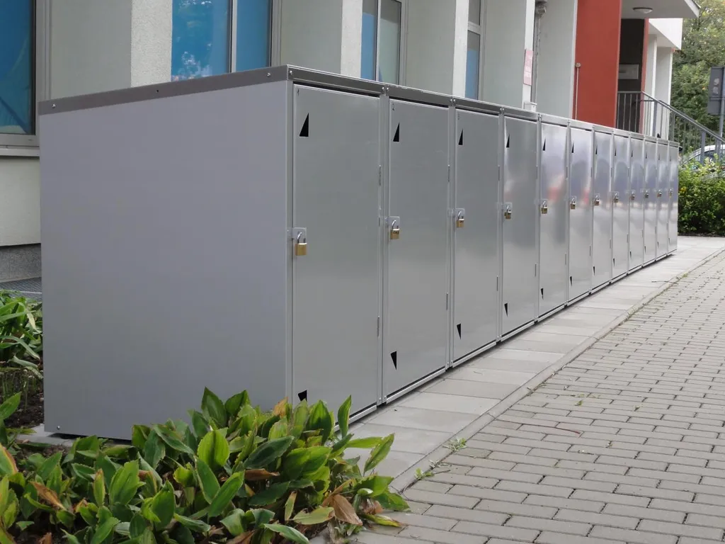 Metalltechnik Dermbach Rollatorbox Rollatorgarage Aus Metall Für Rollator / Gehilfe 4 Metalltechnik Dermbach Rollatorbox Rollatorgarage Aus Metall Für Rollator / Gehilfe – Bild 4