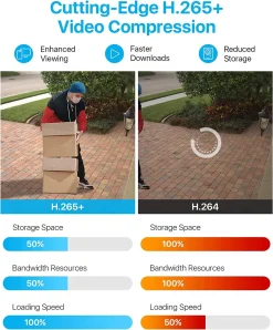 ZOSI 1080P HD Aussen Überwachungssystem, 16CH 2TB DVR Mit 12x 2MP Bullet Kamera, Bewegungserkennung, Intelligente Alarme, IP66 Wasserdicht 13 ZOSI 1080P HD Aussen Überwachungssystem, 16CH 2TB DVR Mit 12x 2MP Bullet Kamera, Bewegungserkennung, Intelligente Alarme, IP66 Wasserdicht -Garten- & Gewächshäuser Geschäft 374a05a72ed14626db699620e3a56773 1